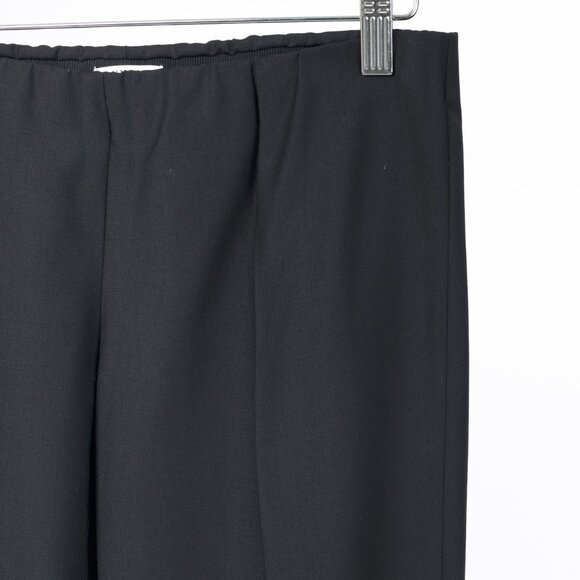 Brunello Cucinelli SS/15 Black Stretch-Wool Pull-On Trousers - Picture 4 of 9